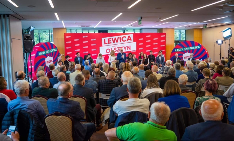 19 maja parlamentarzyści Lewicy w woj. warmińsko-mazurskim